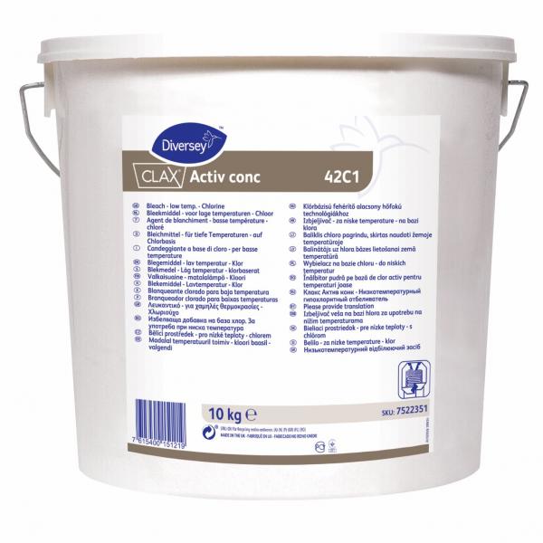 DIVERSEY Clax Activ conc 42C1 - Chlorbleichmittel - 4x10 kg SET