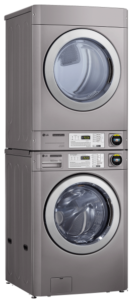 LG TITAN Waschsalonwaschmaschine und Waschsalonrockner als TURM - LP - 16kg